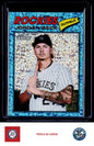 2026 Topps Heritage #147 Jordan Beck Chrome Light Blue Sparkle Refractors