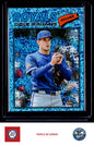 2026 Topps Heritage #113 Cole Ragans Chrome Light Blue Sparkle Refractors