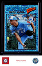 2026 Topps Heritage #192 Seth Lugo Chrome Light Blue Sparkle Refractors