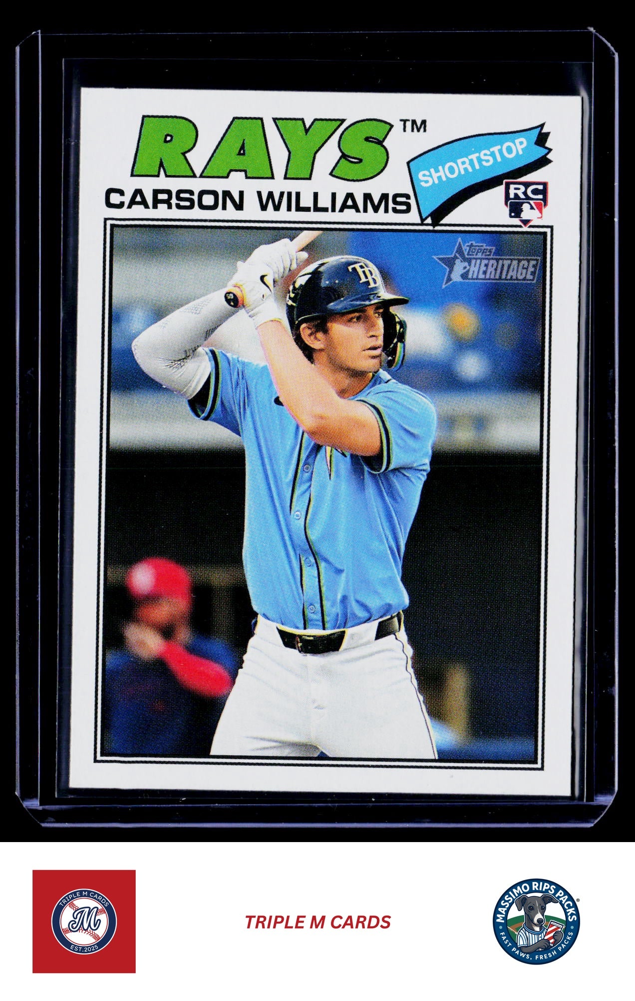 2026 Topps Heritage #161 Carson Williams