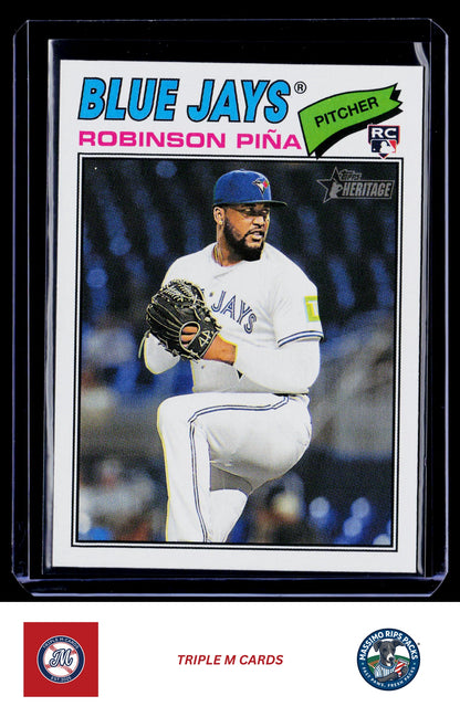 2026 Topps Heritage #315 Robinson Pina