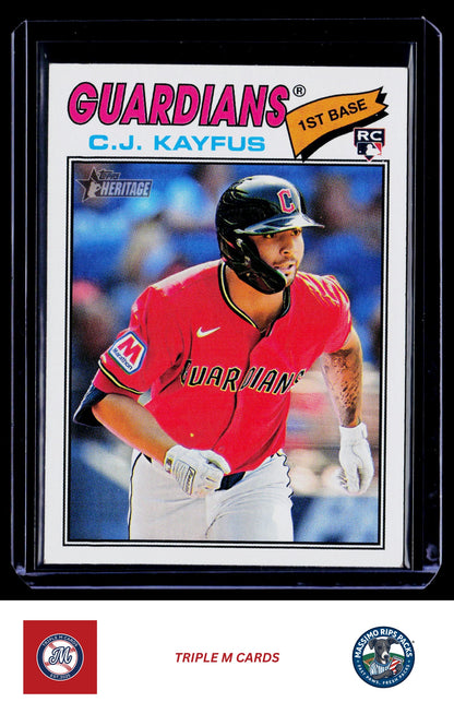 2026 Topps Heritage #364 C.J. Kayfus