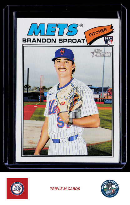 2026 Topps Heritage #118 Brandon Sproat