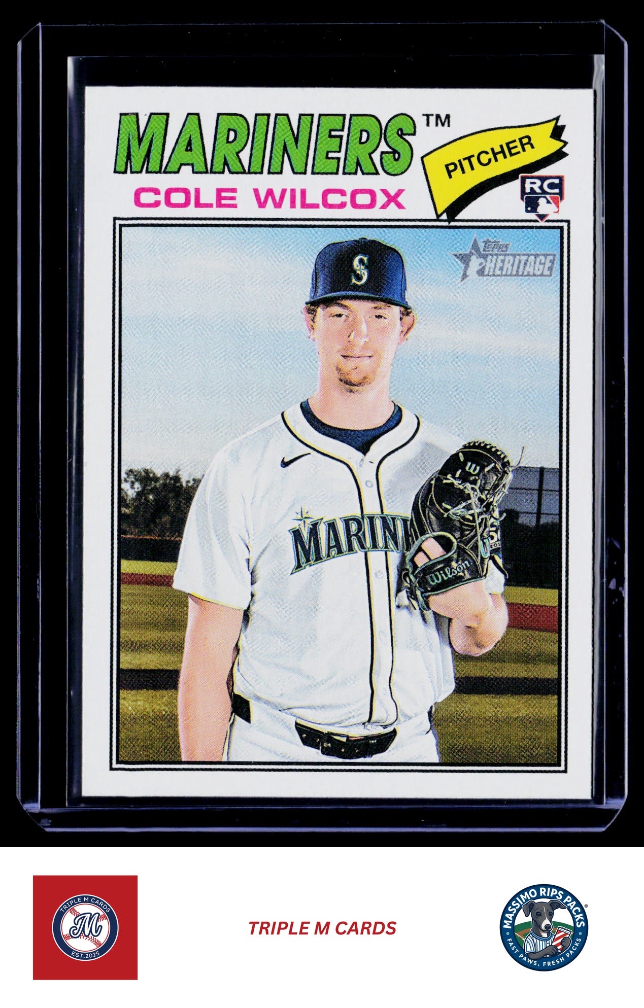 2026 Topps Heritage #155 Cole Wilcox