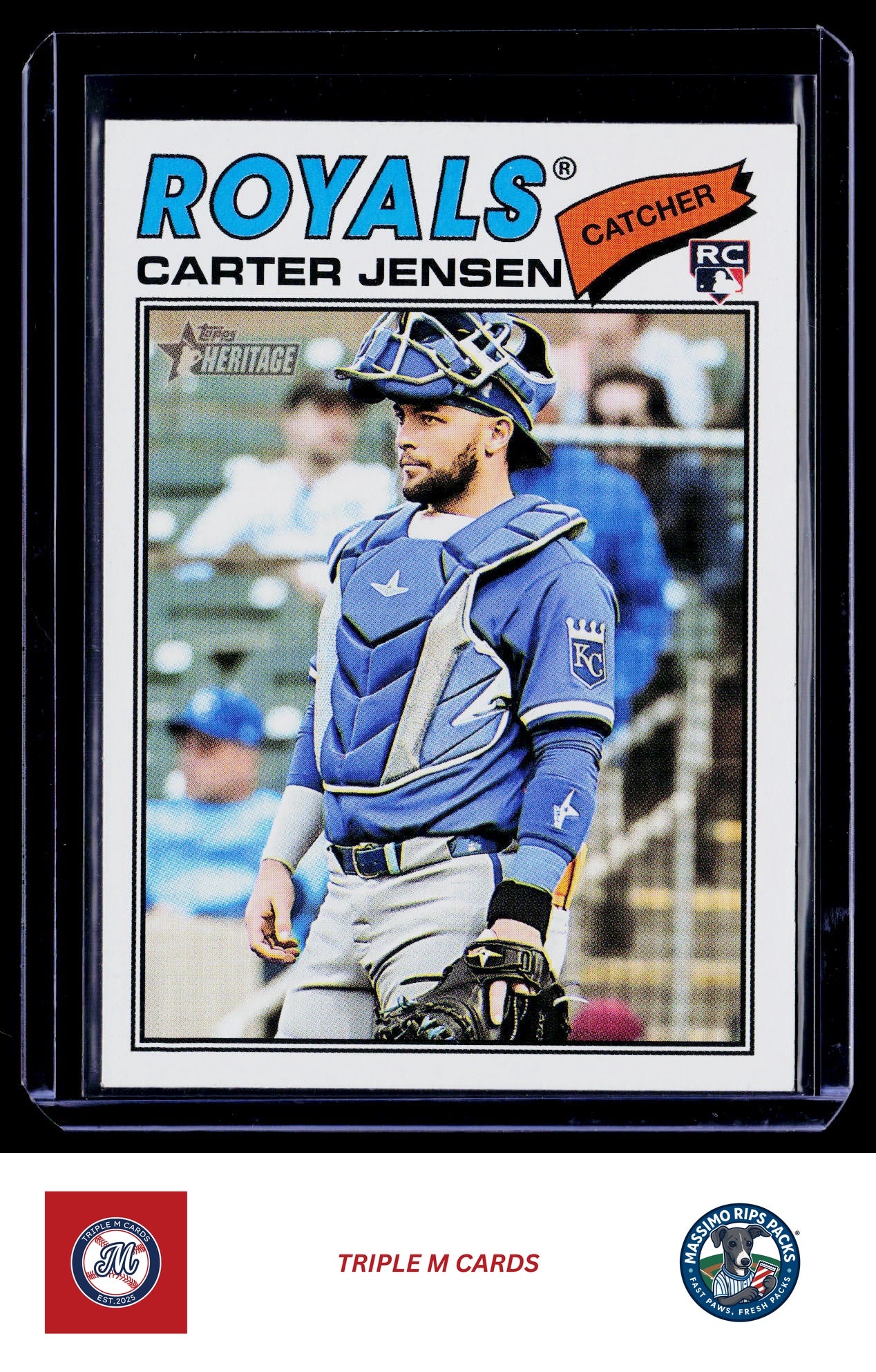 2026 Topps Heritage #199 Carter Jensen
