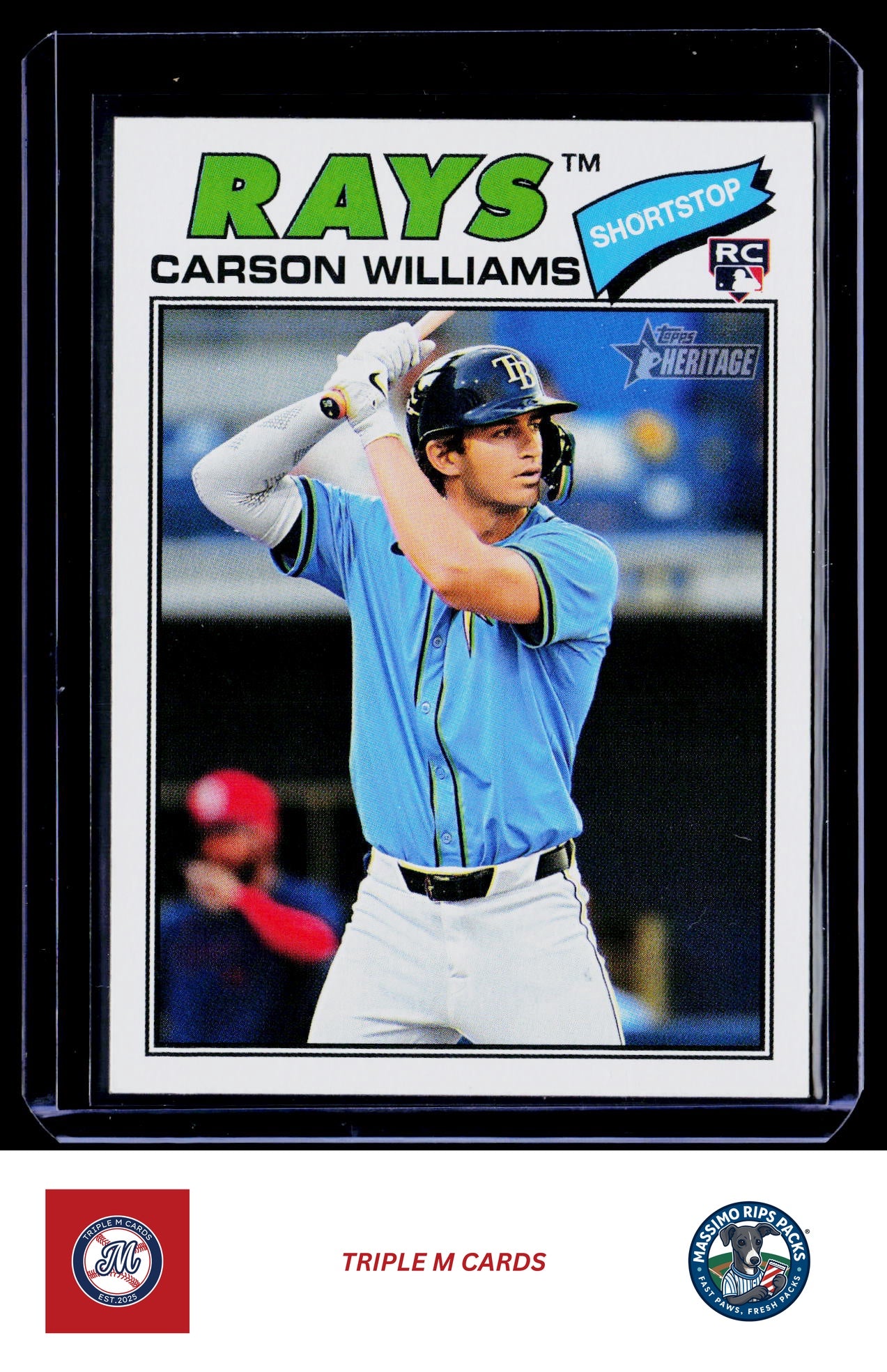 2026 Topps Heritage #161 Carson Williams
