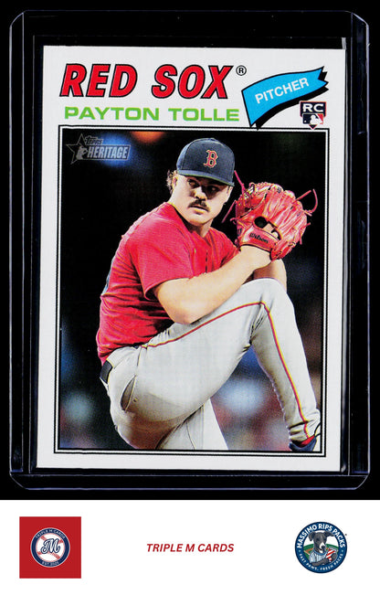 2026 Topps Heritage #386 Payton Tolle