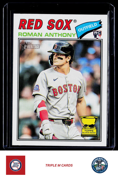 2026 Topps Heritage #86 Roman Anthony