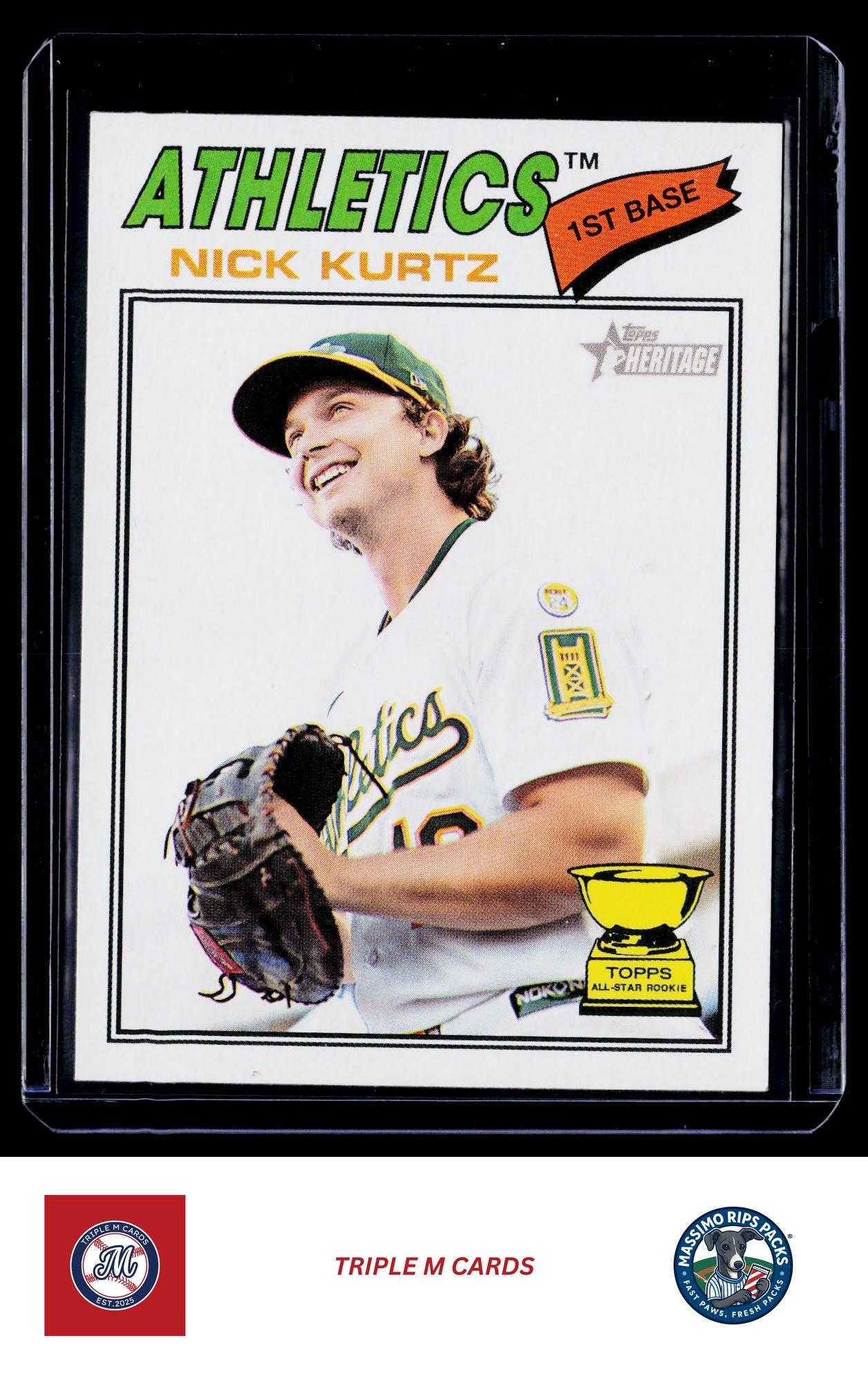 2026 Topps Heritage #275 Nick Kurtz