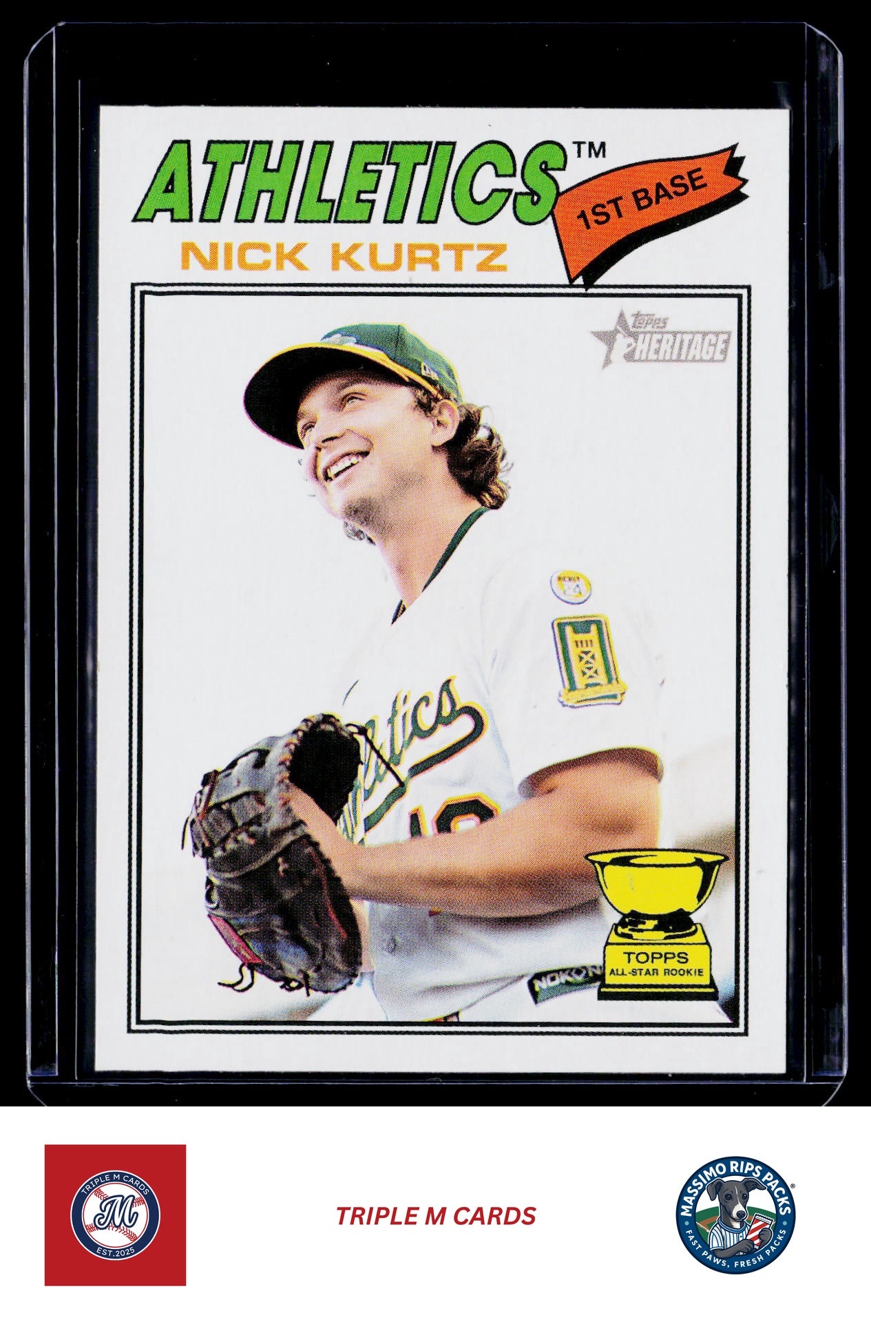 2026 Topps Heritage #275 Nick Kurtz