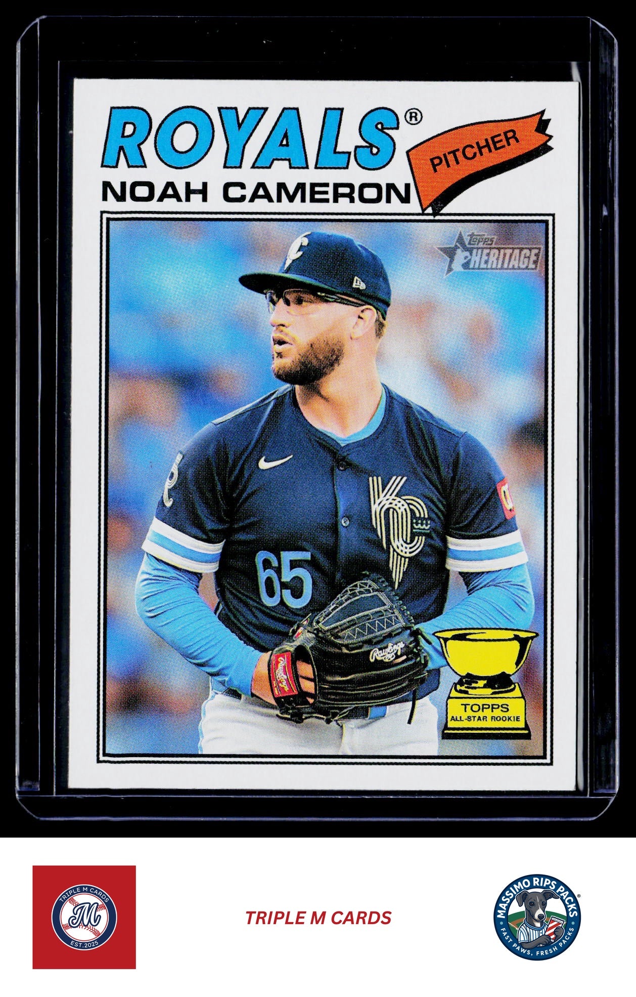 2026 Topps Heritage #78 Noah Cameron