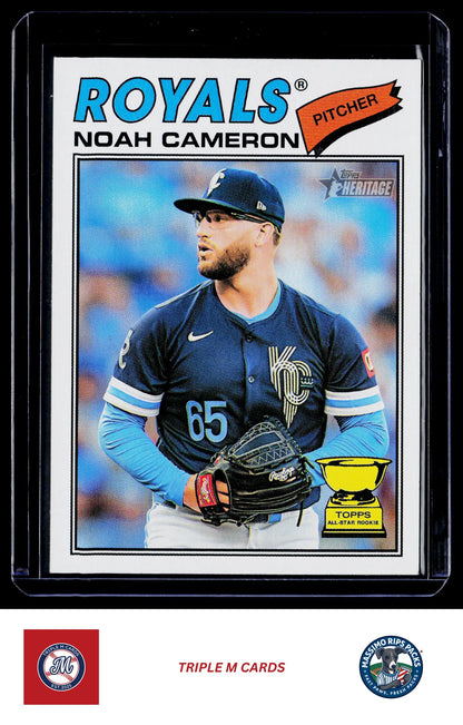 2026 Topps Heritage #78 Noah Cameron