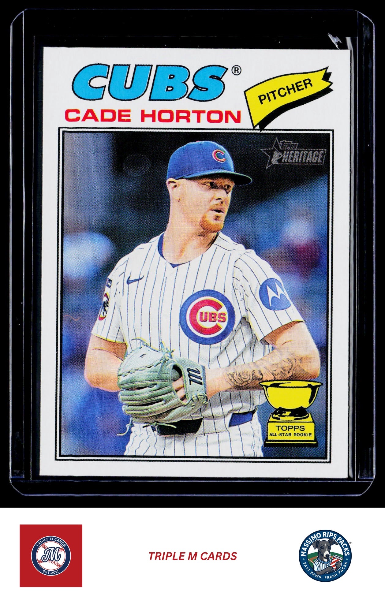 2026 Topps Heritage #396 Cade Horton