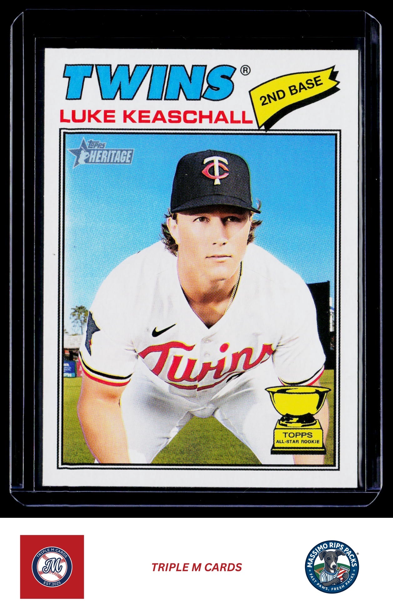 2026 Topps Heritage #116 Luke Keaschall