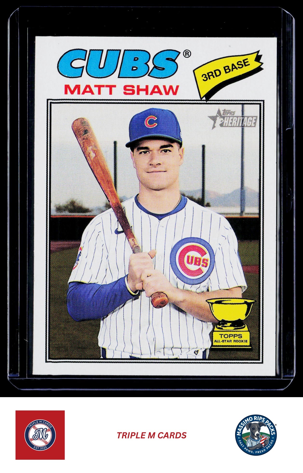 2026 Topps Heritage #299 Matt Shaw