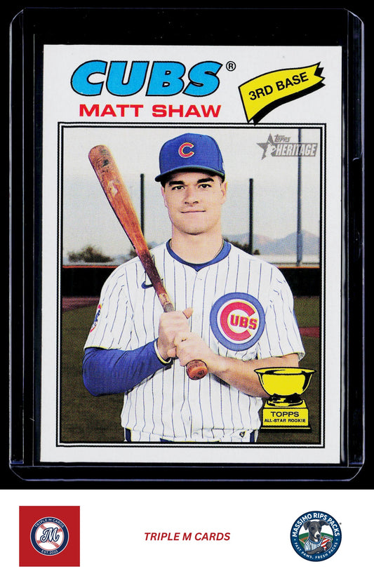 2026 Topps Heritage #299 Matt Shaw