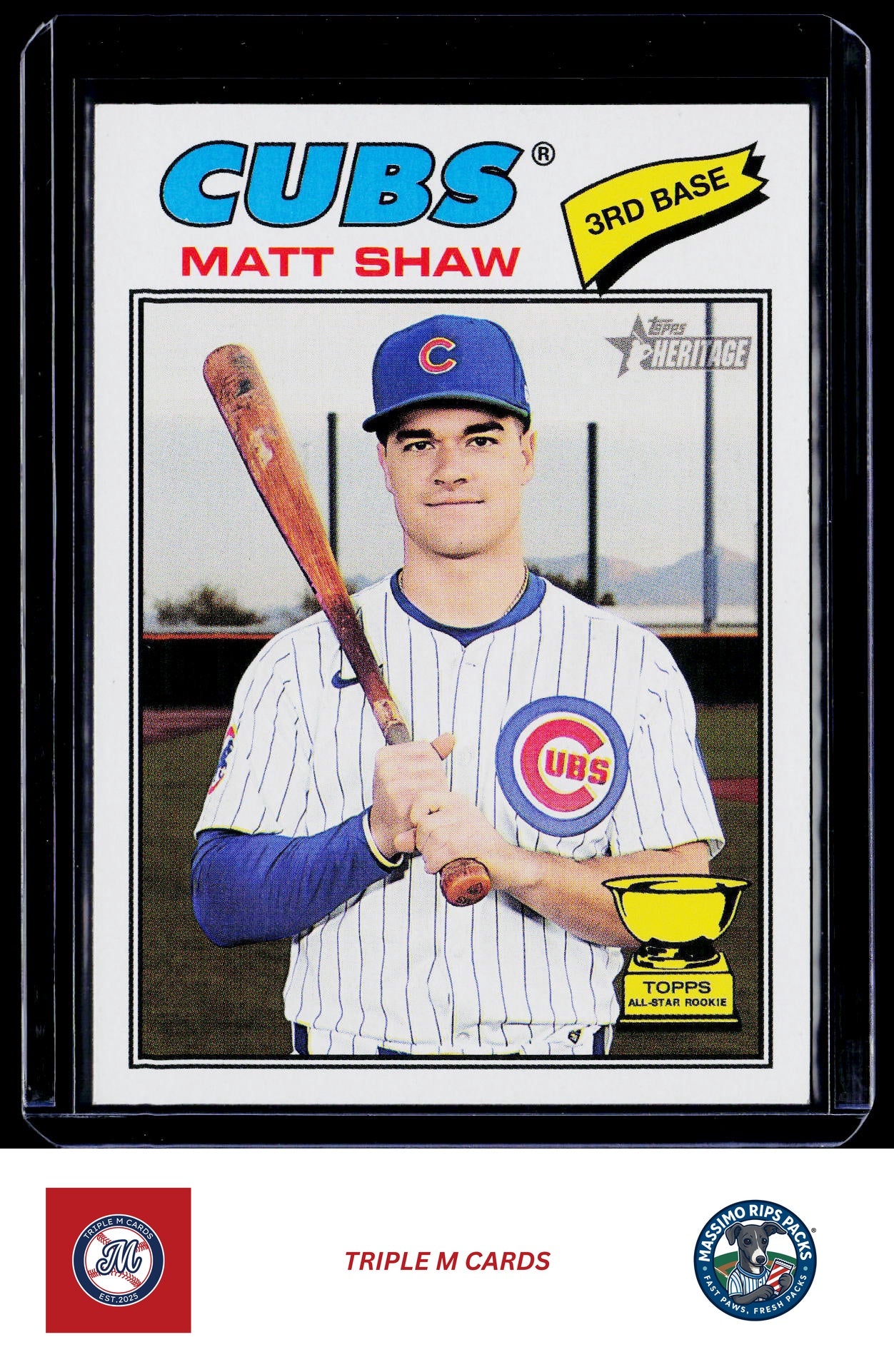 2026 Topps Heritage #299 Matt Shaw