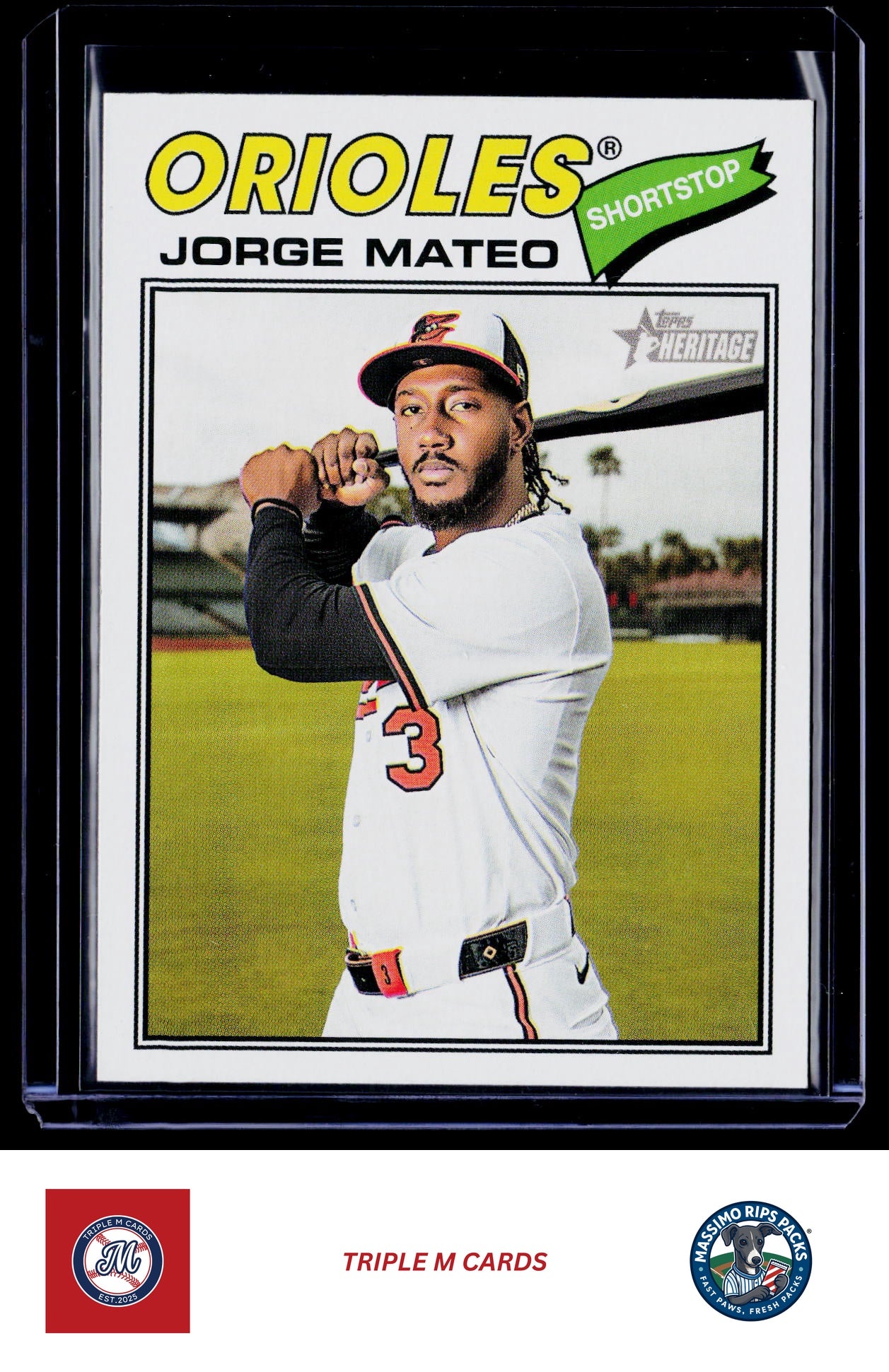 2026 Topps Heritage #267 Jorge Mateo