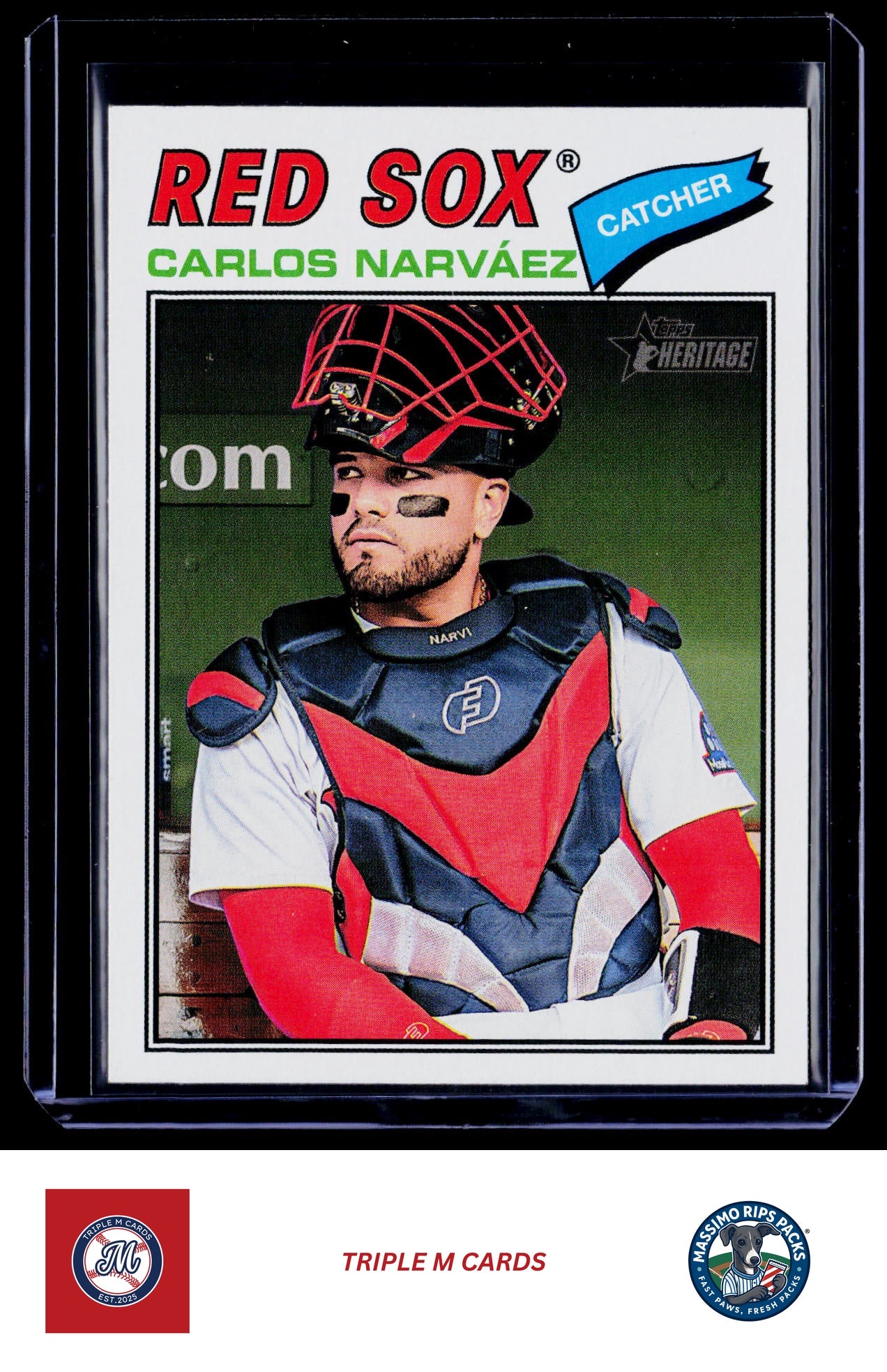 2026 Topps Heritage #248 Carlos Narváez