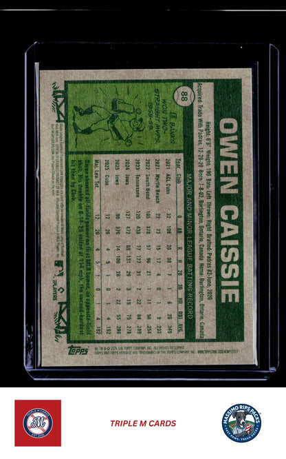 2026 Topps Heritage #88 Owen Caissie