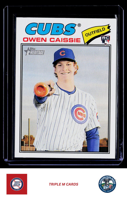 2026 Topps Heritage #88 Owen Caissie