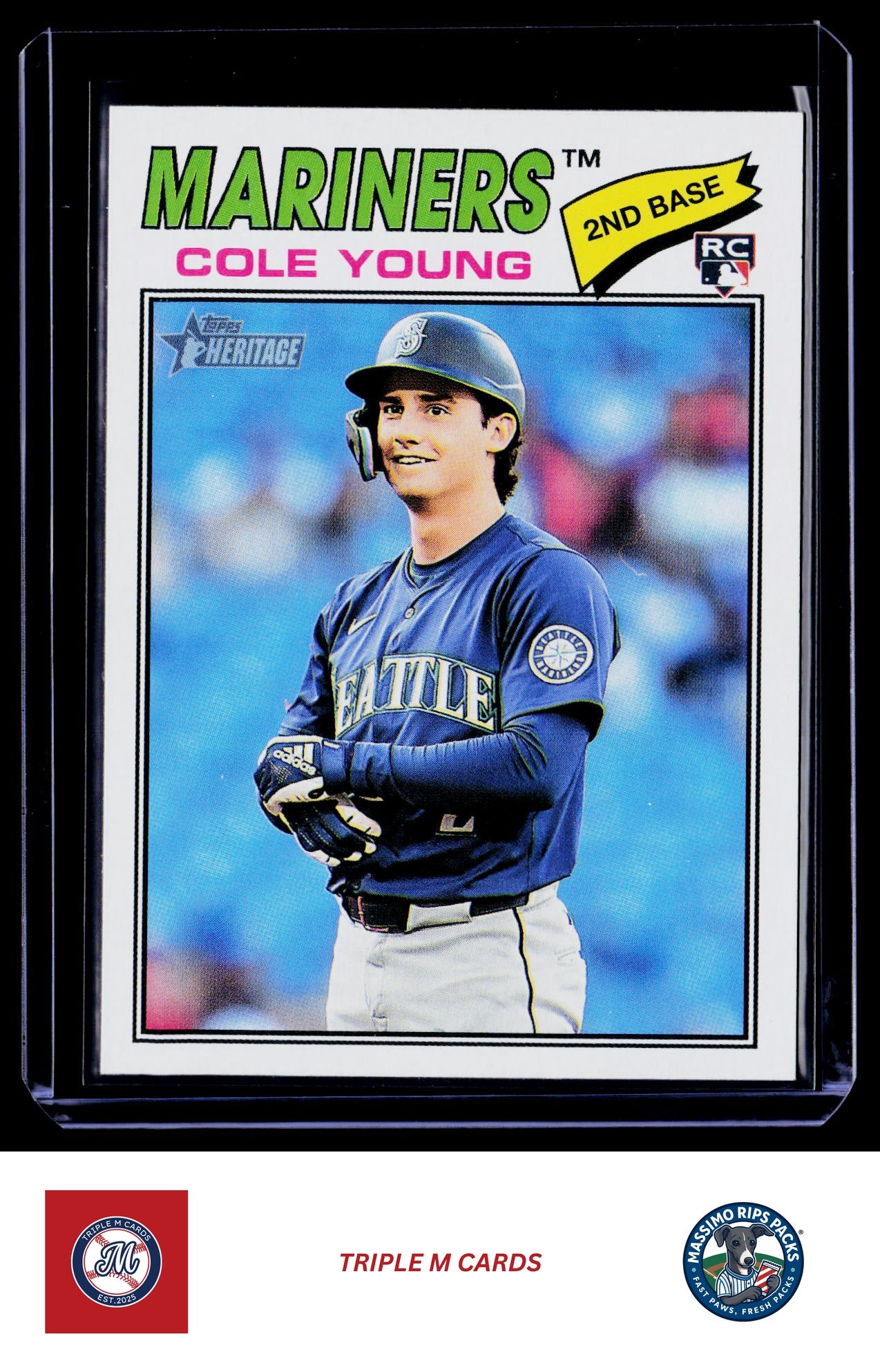 2026 Topps Heritage #142 Cole Young