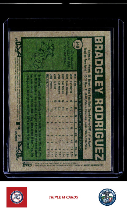 2026 Topps Heritage #148 Bradgley Rodriguez