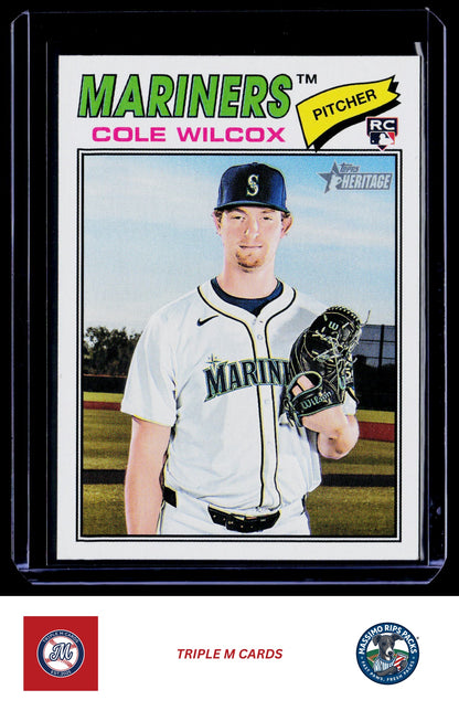 2026 Topps Heritage #155 Cole Wilcox