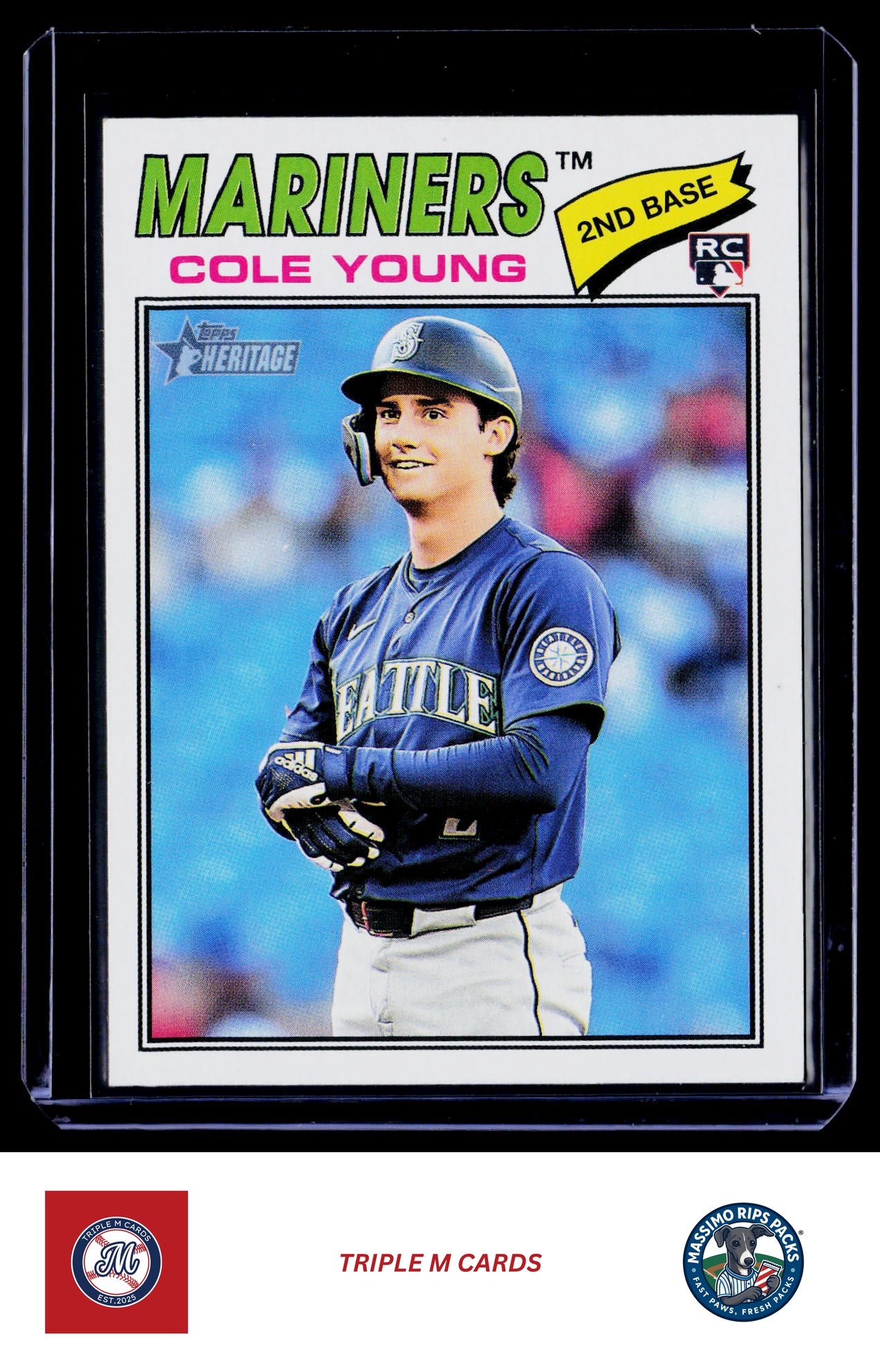 2026 Topps Heritage #142 Cole Young