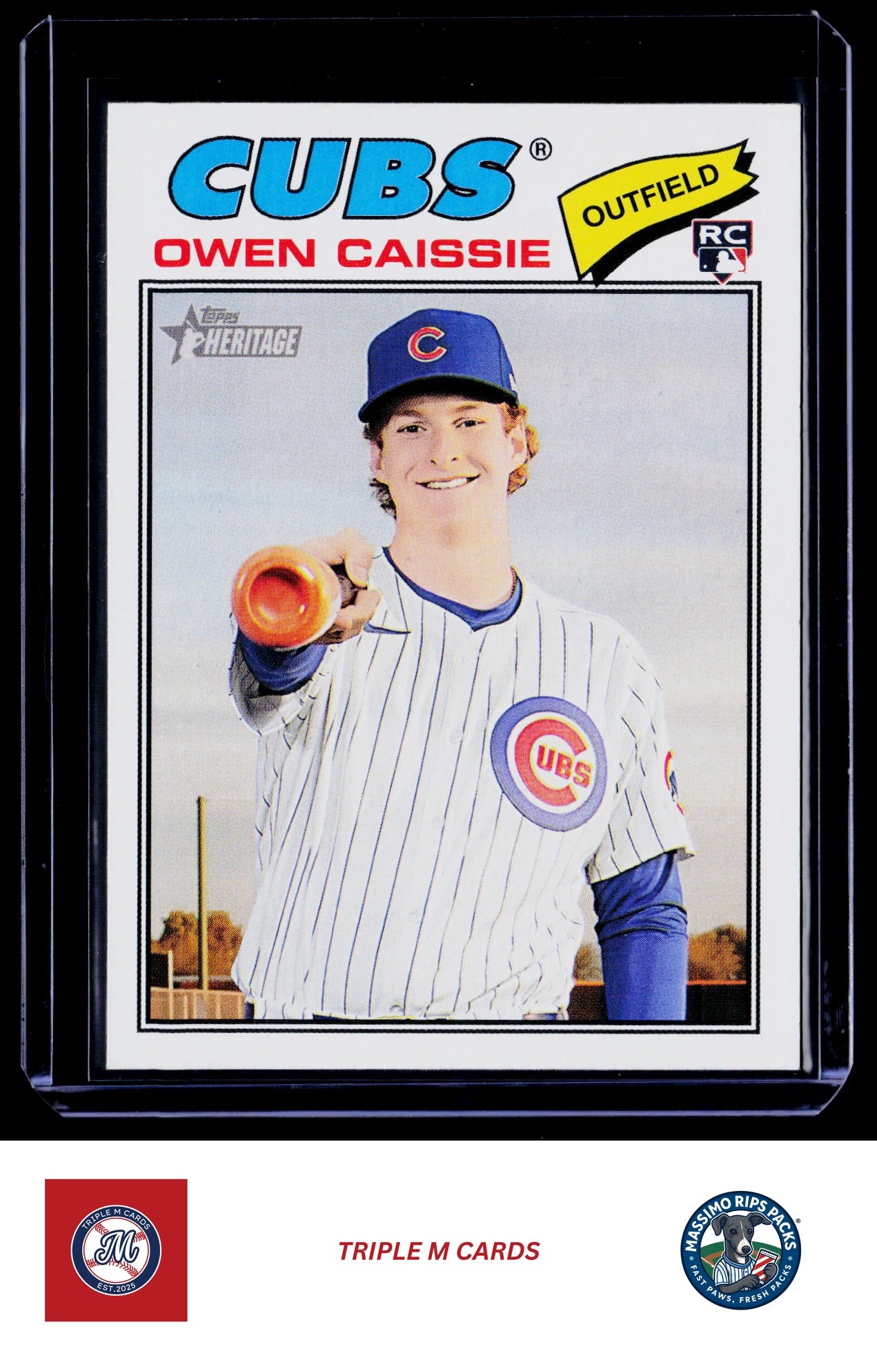 2026 Topps Heritage #88 Owen Caissie
