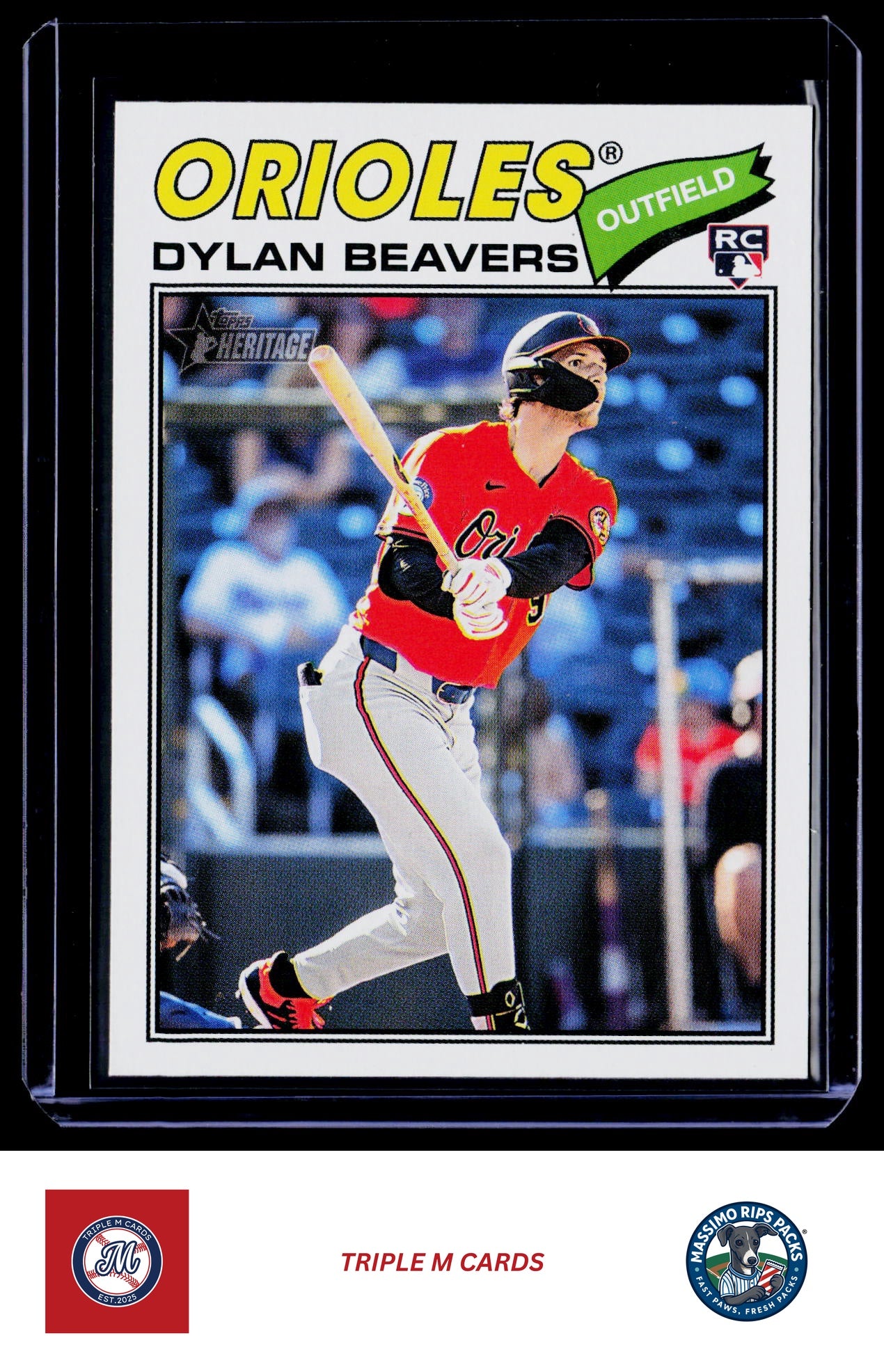 2026 Topps Heritage #48 Dylan Beavers