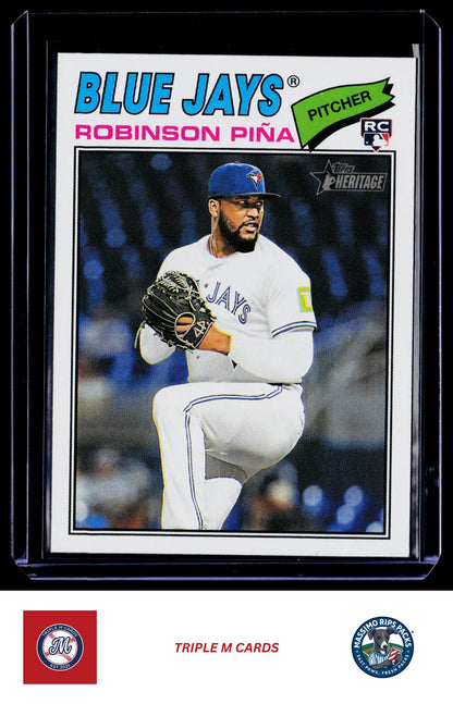 2026 Topps Heritage #315 Robinson Pina