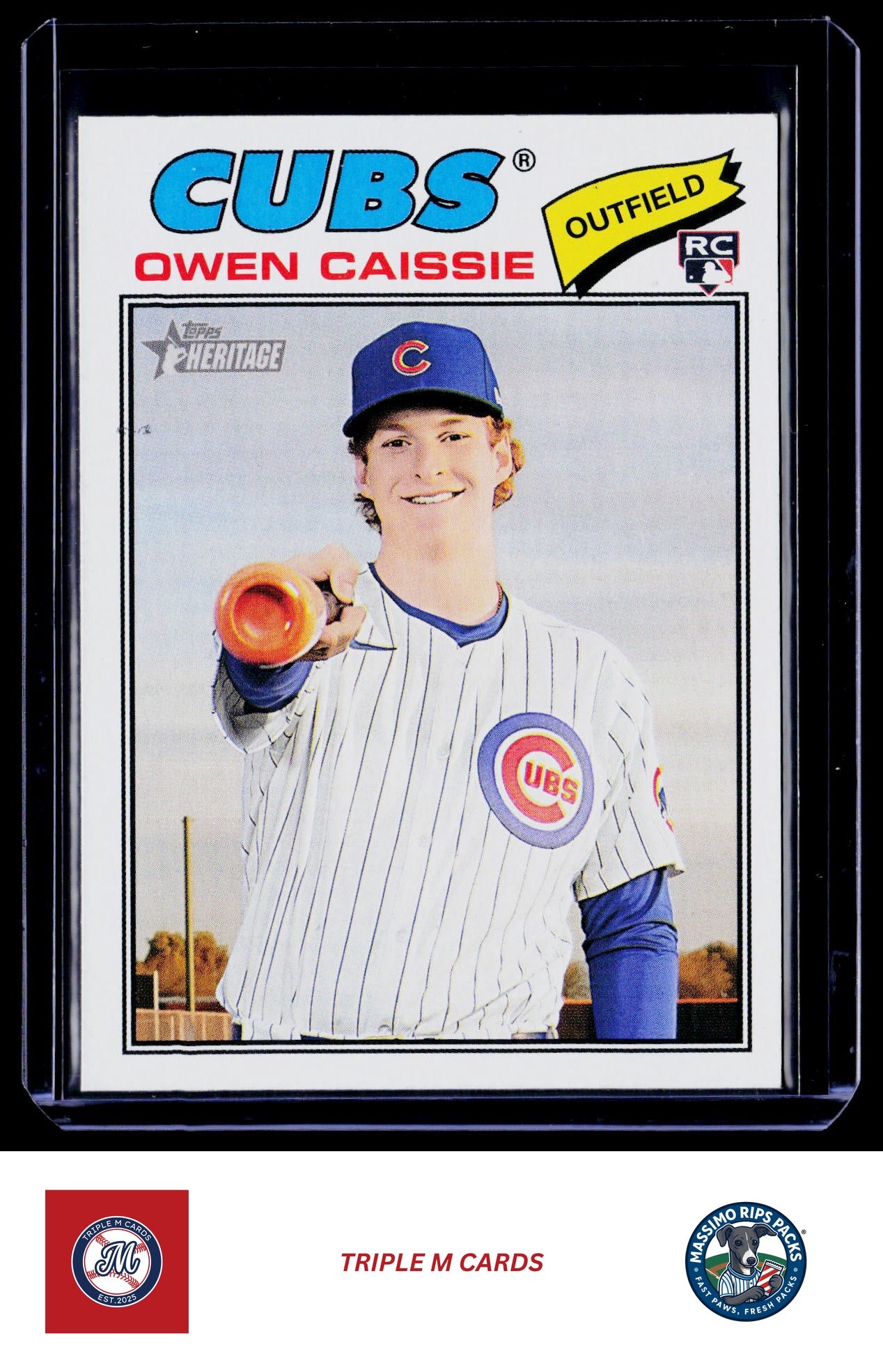 2026 Topps Heritage #88 Owen Caissie