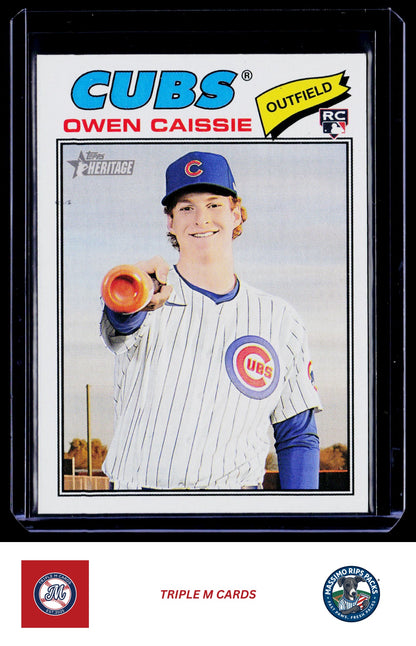 2026 Topps Heritage #88 Owen Caissie