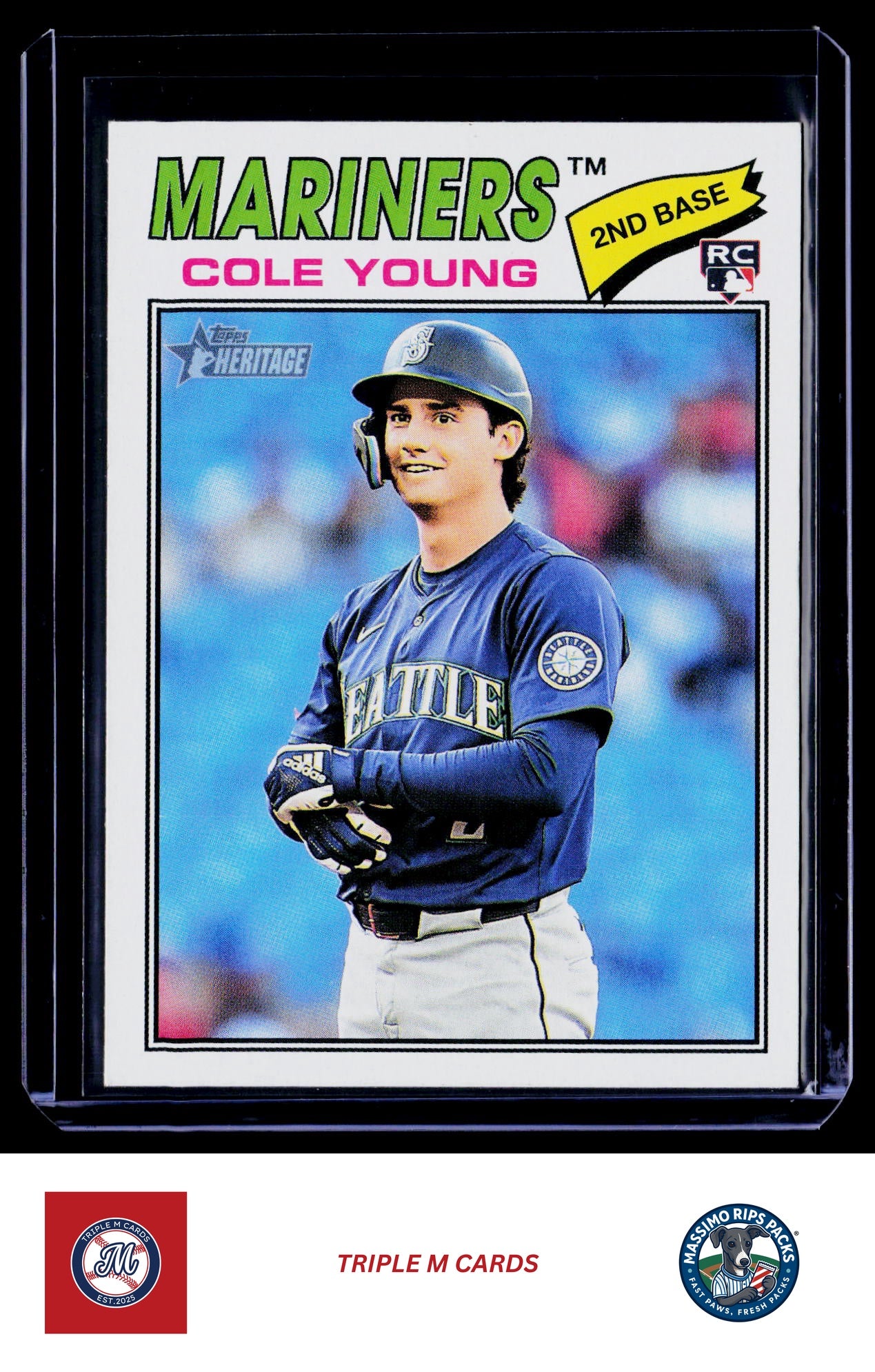 2026 Topps Heritage #142 Cole Young