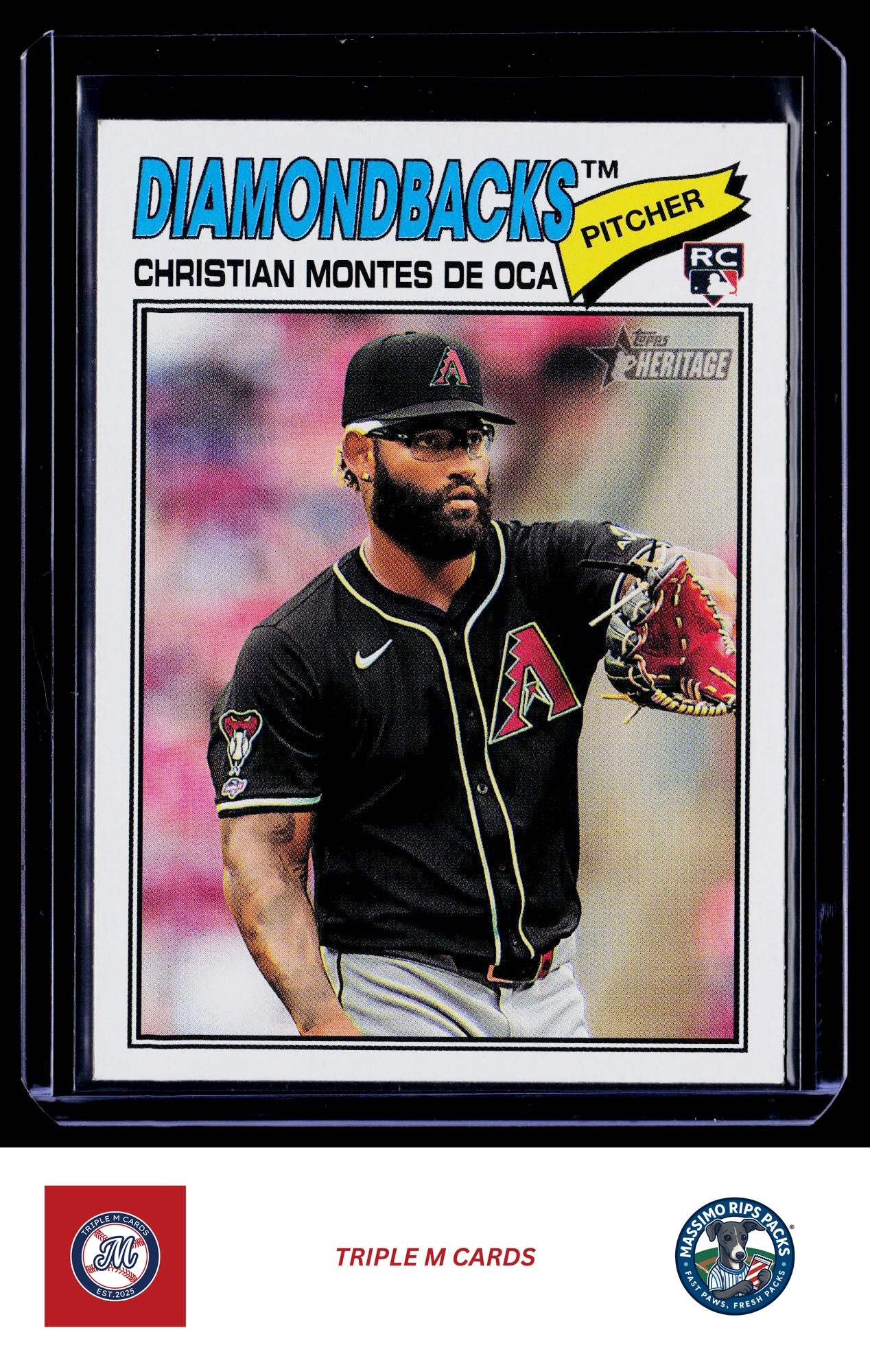 2026 Topps Heritage #205 Christian Montes De Oca