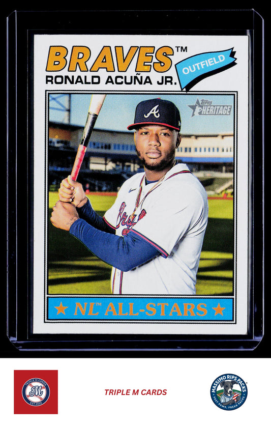 2026 Topps Heritage #55 Ronald Acuña Jr.