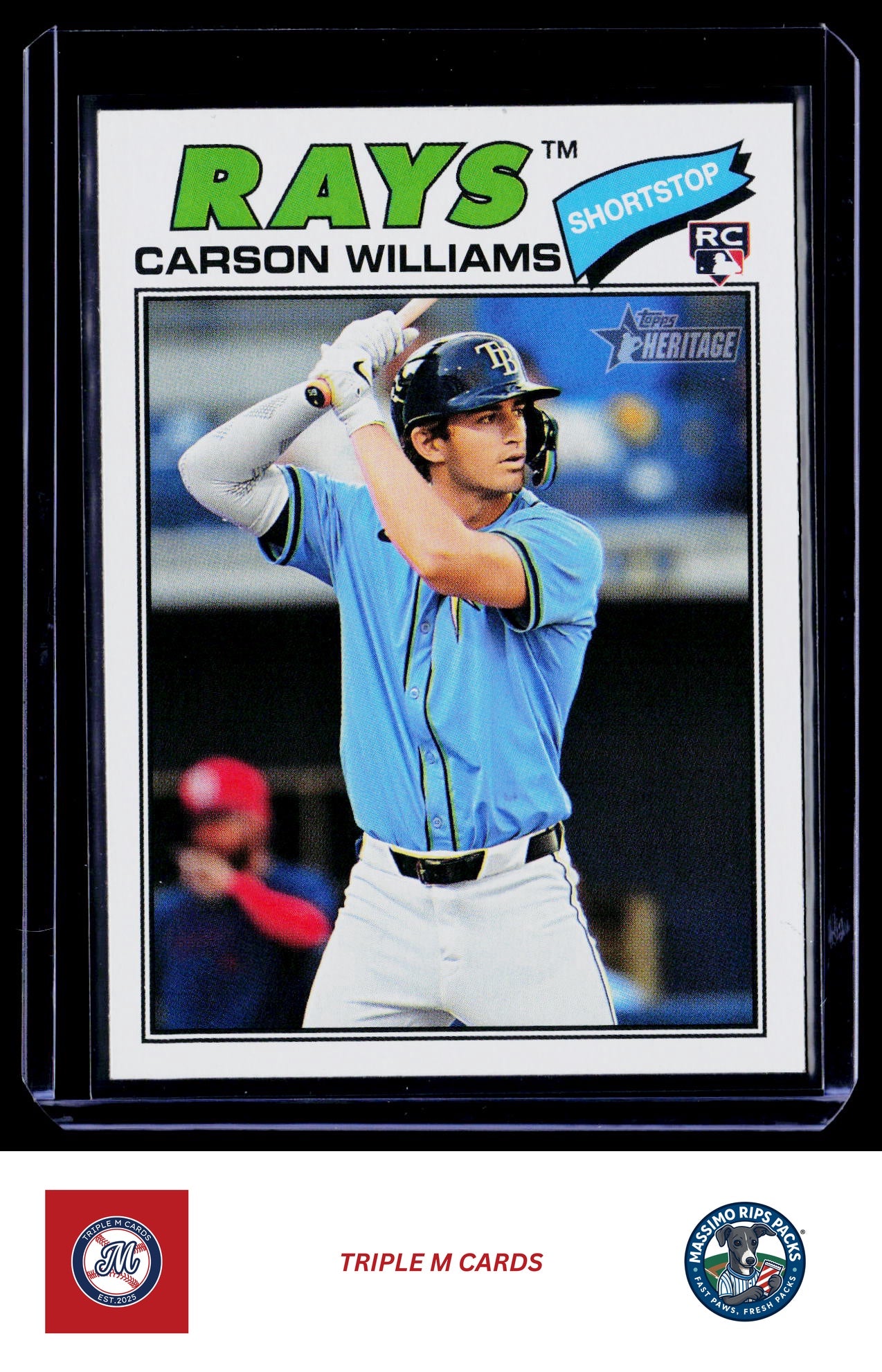 2026 Topps Heritage #161 Carson Williams