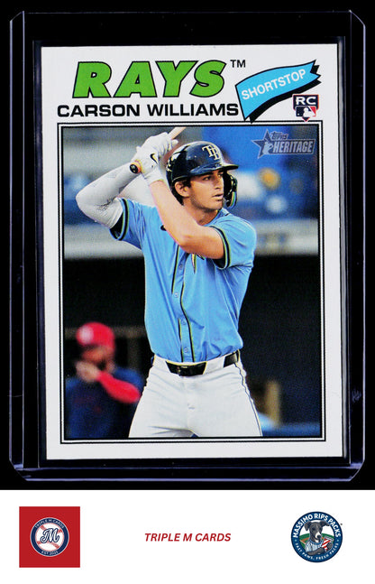2026 Topps Heritage #161 Carson Williams