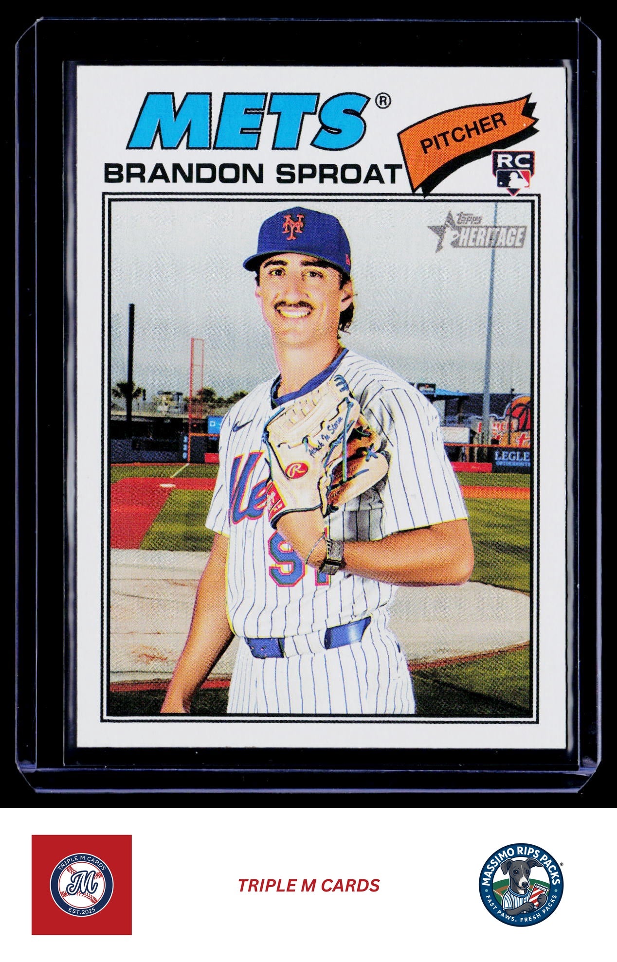 2026 Topps Heritage #118 Brandon Sproat