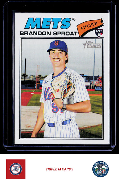 2026 Topps Heritage #118 Brandon Sproat