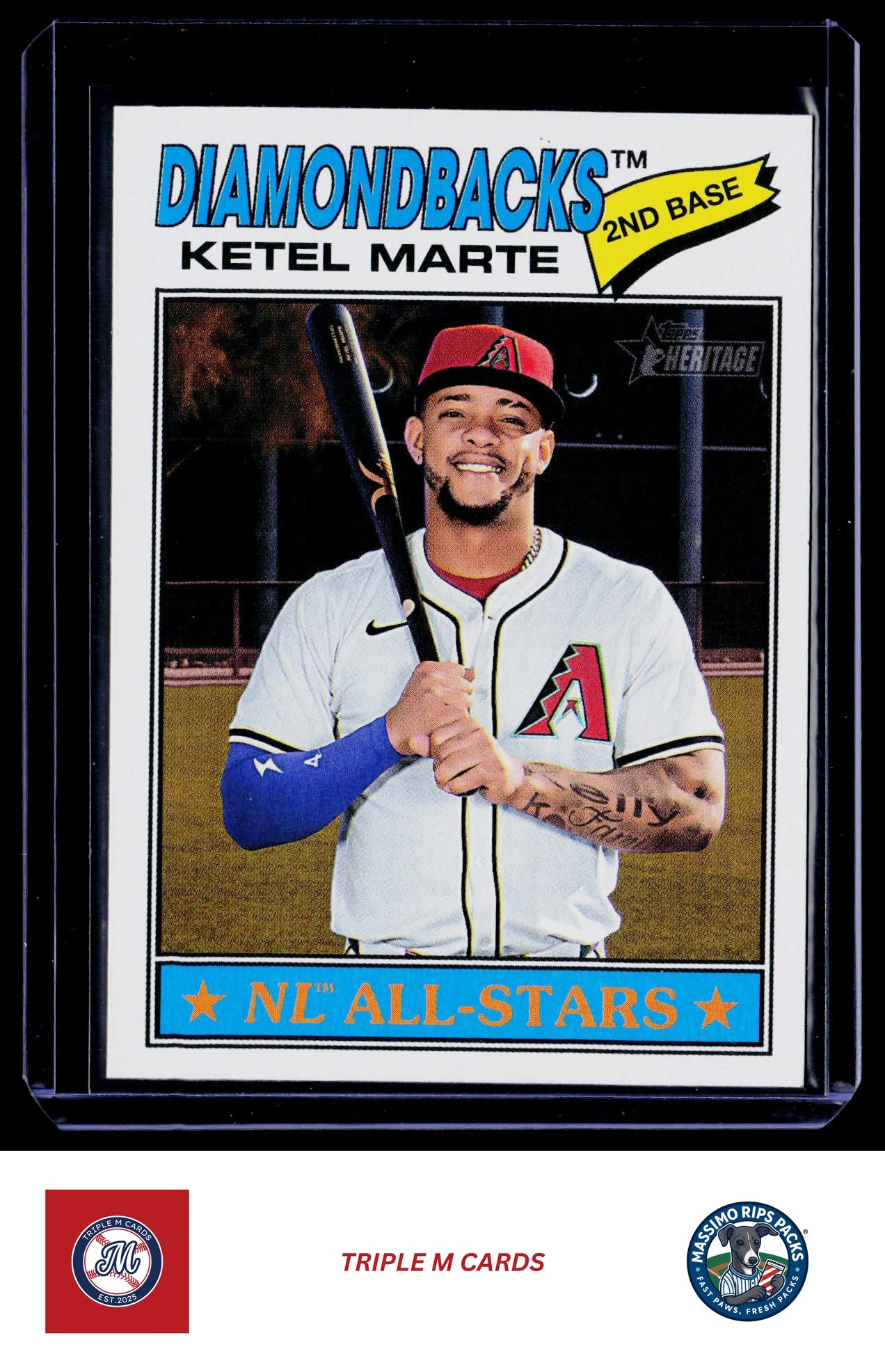 2026 Topps Heritage #220 Ketel Marte
