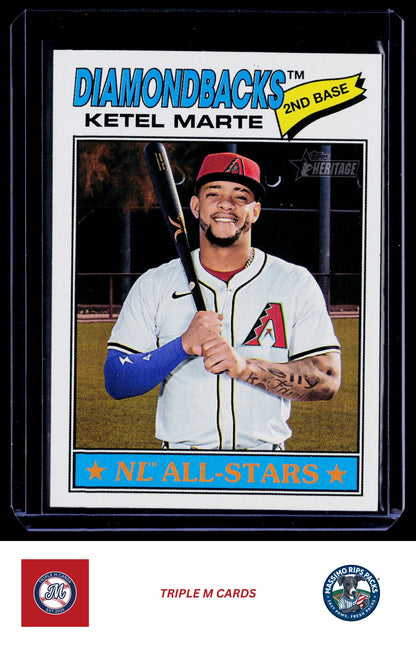 2026 Topps Heritage #220 Ketel Marte