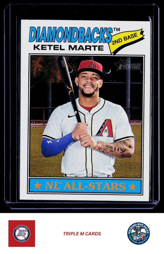 2026 Topps Heritage #220 Ketel Marte