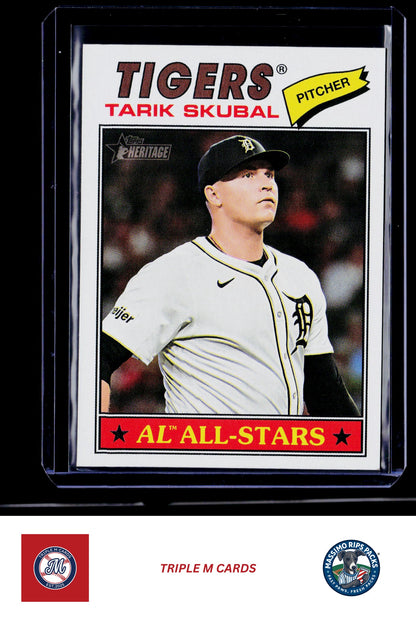 2026 Topps Heritage #281 Tarik Skubal