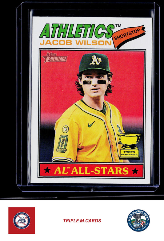 2026 Topps Heritage #17 Jacob Wilson