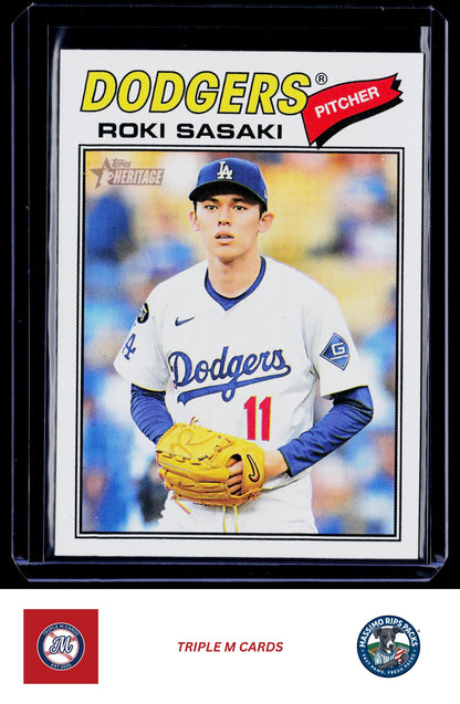 2026 Topps Heritage #39 Roki Sasaki