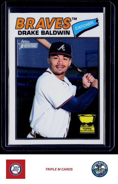 2026 Topps Heritage #209 Drake Baldwin