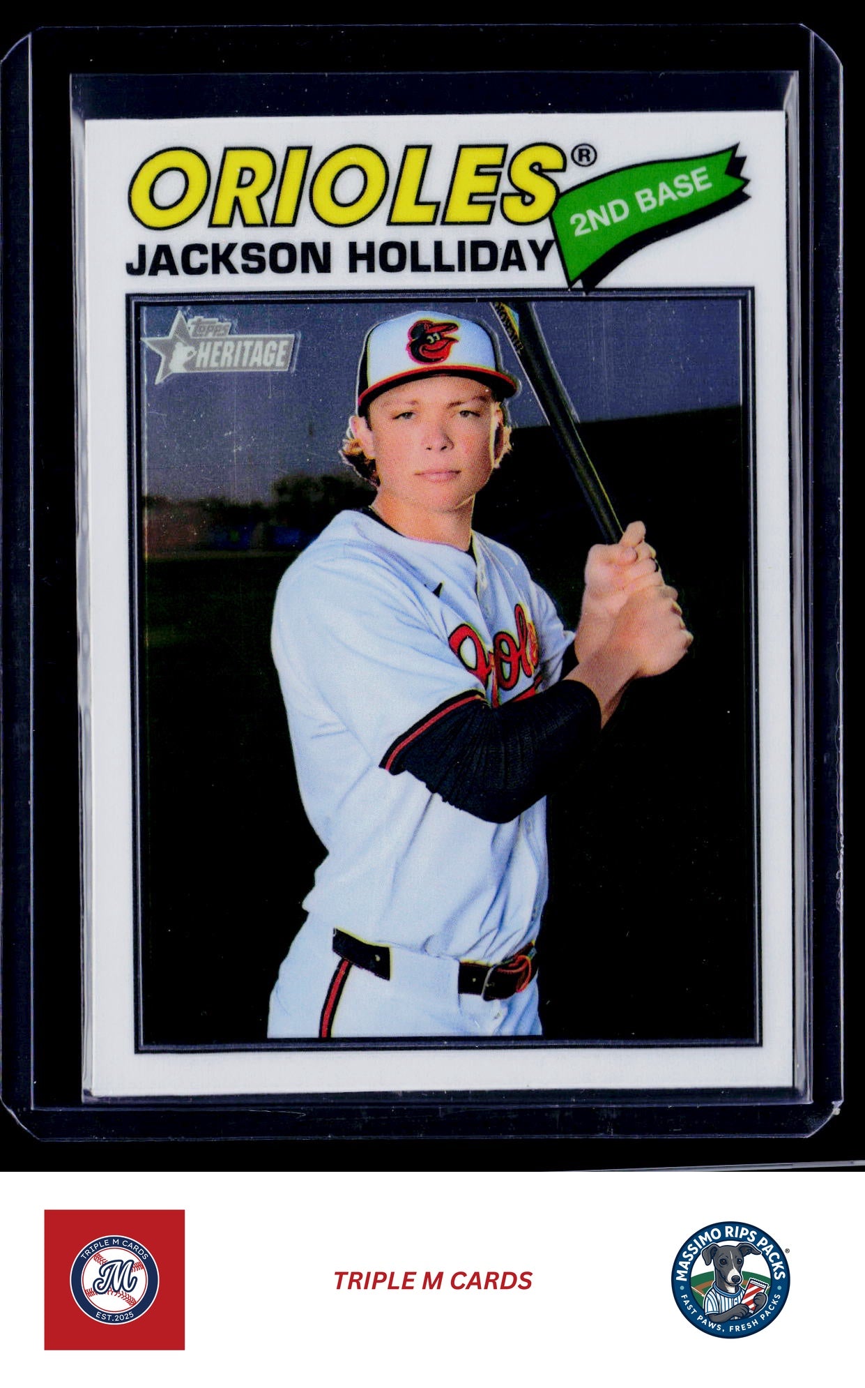 2026 Topps Heritage #218 Jackson Holliday