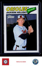 2026 Topps Heritage #218 Jackson Holliday